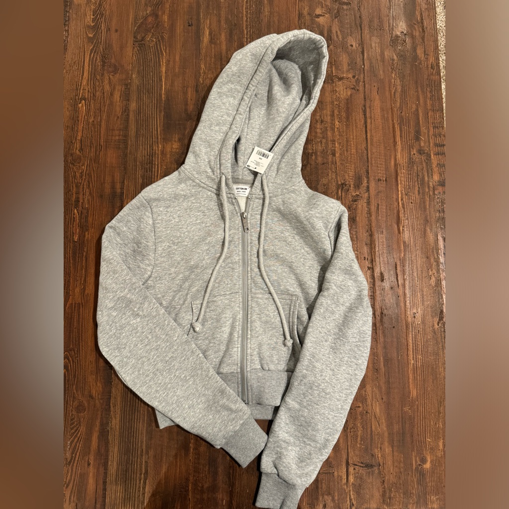 Nwt Cotton On Zip Hoodie